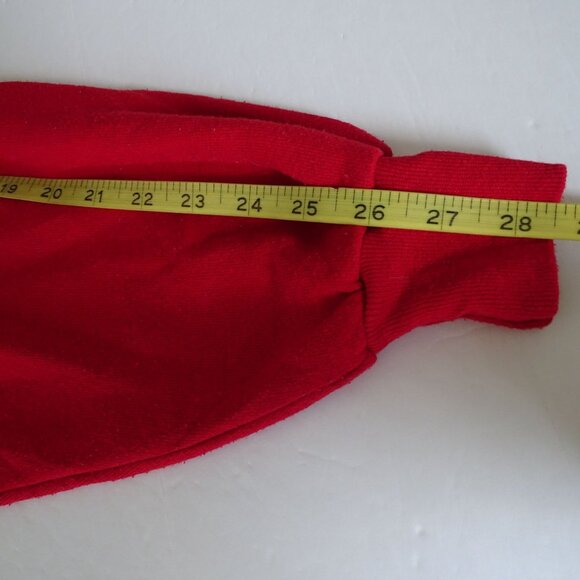 Jerzees Red Half Zip Pullover Sweatshirt Men Size XL 46 with Sandpiper Logo - Picture 7 of 10